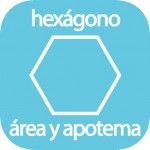 Calculate area and apothem of a regular hexagon