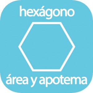 Calculadora del área y apotema del hexágono