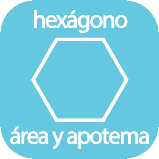 Hexagon area and apothem calculator