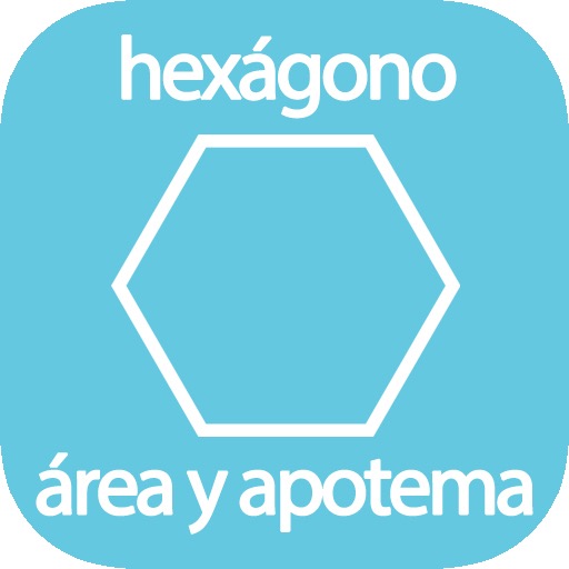 Calculadora del área y apotema del hexágono