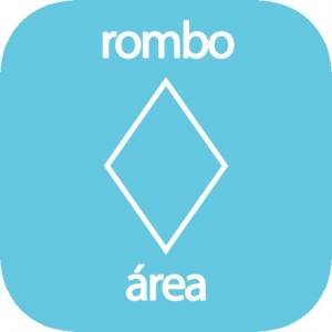 Calculadora de área del rombo