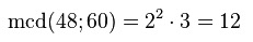 Calculate DCM of two numbers