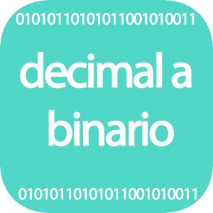 Calculadora de decimal a binario