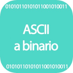 ASCII to binary converter