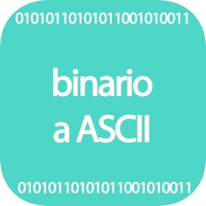 Conversor de binario a ASCII