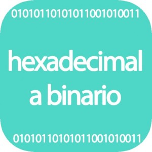 Conversor hexadecimal a binario