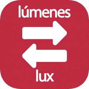 Conversor de lúmenes a lux