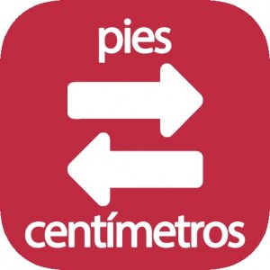 Conversor de pies a centímetros