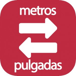 Metros a pulgadas