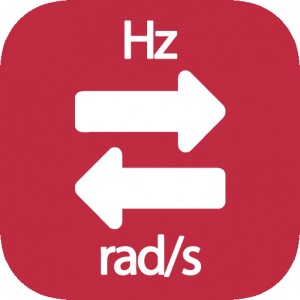 Hz a radianes por segundo