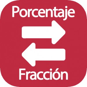 Porcentaje a fracción