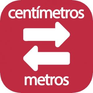 Centímetros a metros