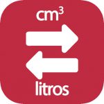cm3 a litros, pasa de centímetros cúbicos a litros