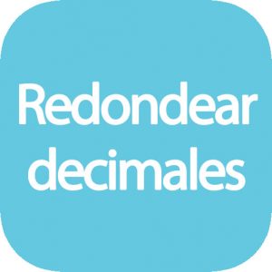 Redondear decimales online