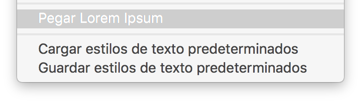 Lorem Ipsum en Photoshop