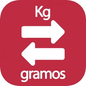 Kilos a gramos