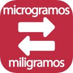Microgramos a mg
