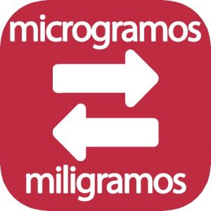 Micrograms to milligrams