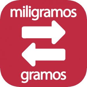 Miligramos a gramos