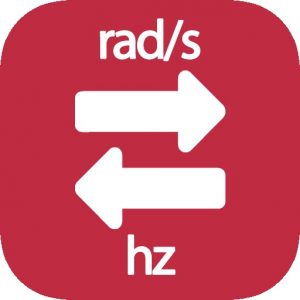 Radians per second at hz