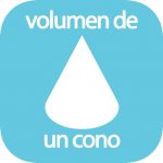 Calcular volumen de un cono