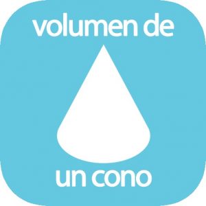 Volumen de un cono