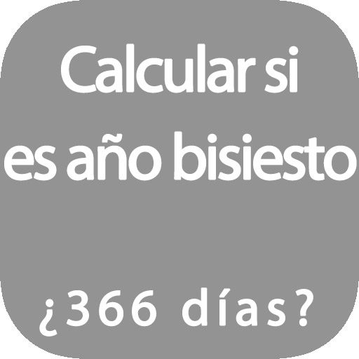 Calculadora de año bisiesto