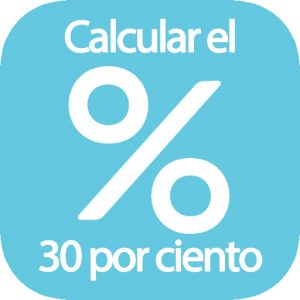 Calcular el 30 por ciento