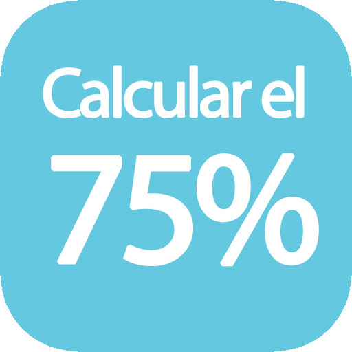 Calcular el 75 por ciento