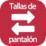 Equivalencia de tallas de pantalón de hombre