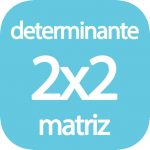 Determinante de matriz 2x2 online