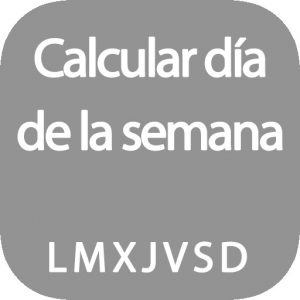 Calcular día de la semana