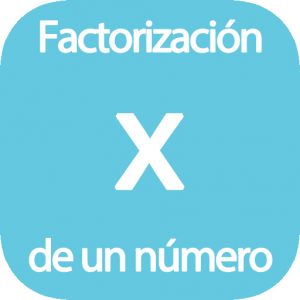 Factorización de un número