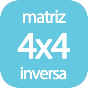 Matriz inversa 4x4