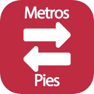 Metros a pies