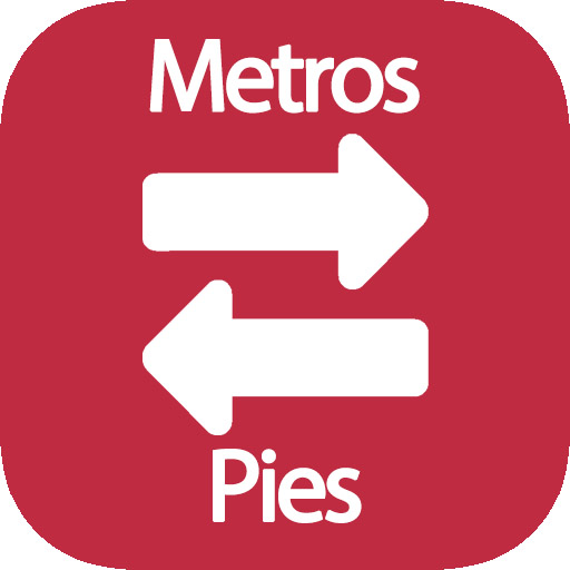 Metros a pies