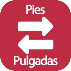 Pies a pulgadas