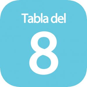 Tabla del 8