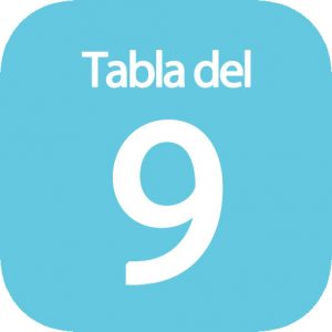 Tabla del 9