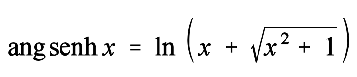 Inverse hyperbolic sine