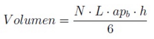 Fórmula para calcular el volumen de una pirámide regular