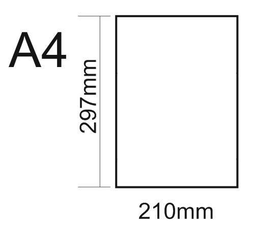 Dimensiones A4