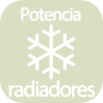 Calcular potencia de radiadores